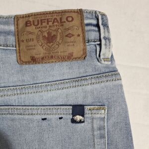 Buffalo David Bitton 32 X 34 Women's Highrise Vintage Style Light Blue Jeans
